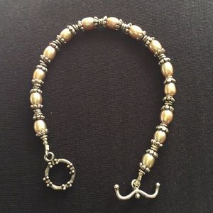 8” FW Pearl Champaign Fresh Water Pearl Bracelet
